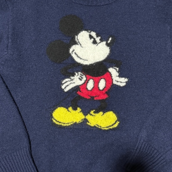 Disney Men's Navy Sweater with Mickey Mouse Design - Picture 2 of 8
